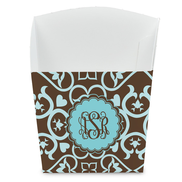 Custom Floral French Fry Favor Boxes (Personalized)