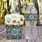 Floral French Fry Favor Box - w/ Water Bottle