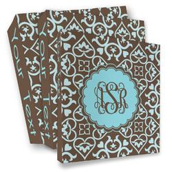 Floral 3 Ring Binder - Full Wrap (Personalized)