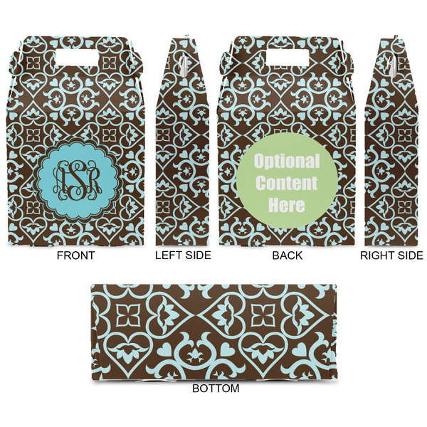 Floral Gable Favor Box - Approval