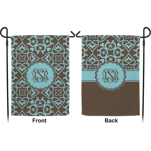 Floral Garden Flag - Double Sided Front and Back
