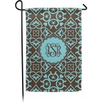 Floral Small Garden Flag - Double Sided w/ Monograms