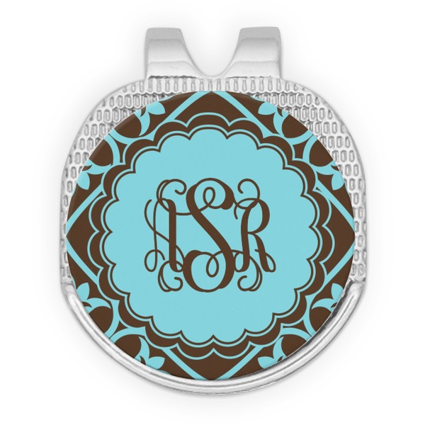 Floral Golf Ball Hat Marker Hat Clip