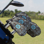 Floral Golf Club Iron Cover - Set of 9 (Personalized)