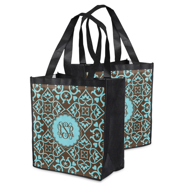 Floral Grocery Bag - MAIN