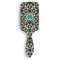Floral Hair Brush - Front View