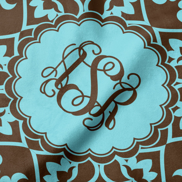 Floral Hooded Baby Towel- Detail Close Up