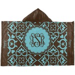 Floral Kids Hooded Towel (Personalized)