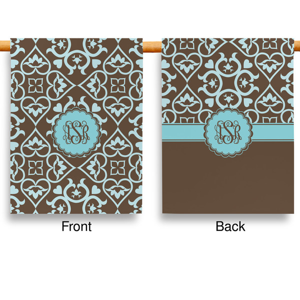 Floral House Flags - Double Sided - APPROVAL