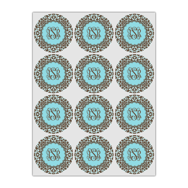 Floral Icing Circle - Small - Set of 12