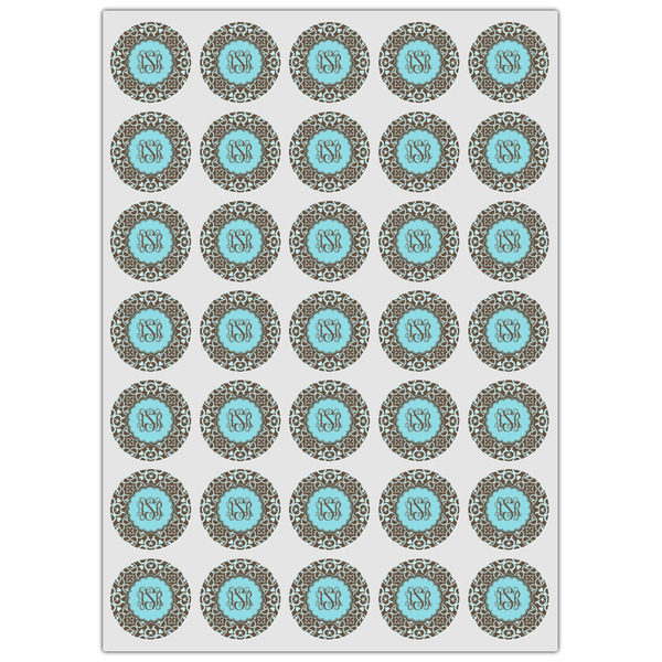 Floral Icing Circle - XSmall - Set of 35