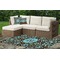 Floral Outdoor Mat & Cushions
