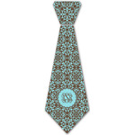 Floral Iron On Tie - 4 Sizes w/ Monogram