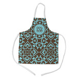 Floral Kid's Apron w/ Monogram