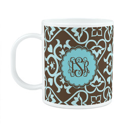 Floral Plastic Kids Mug (Personalized)