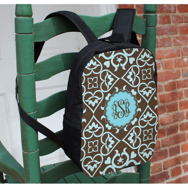 Floral Kids Backpack - In Context