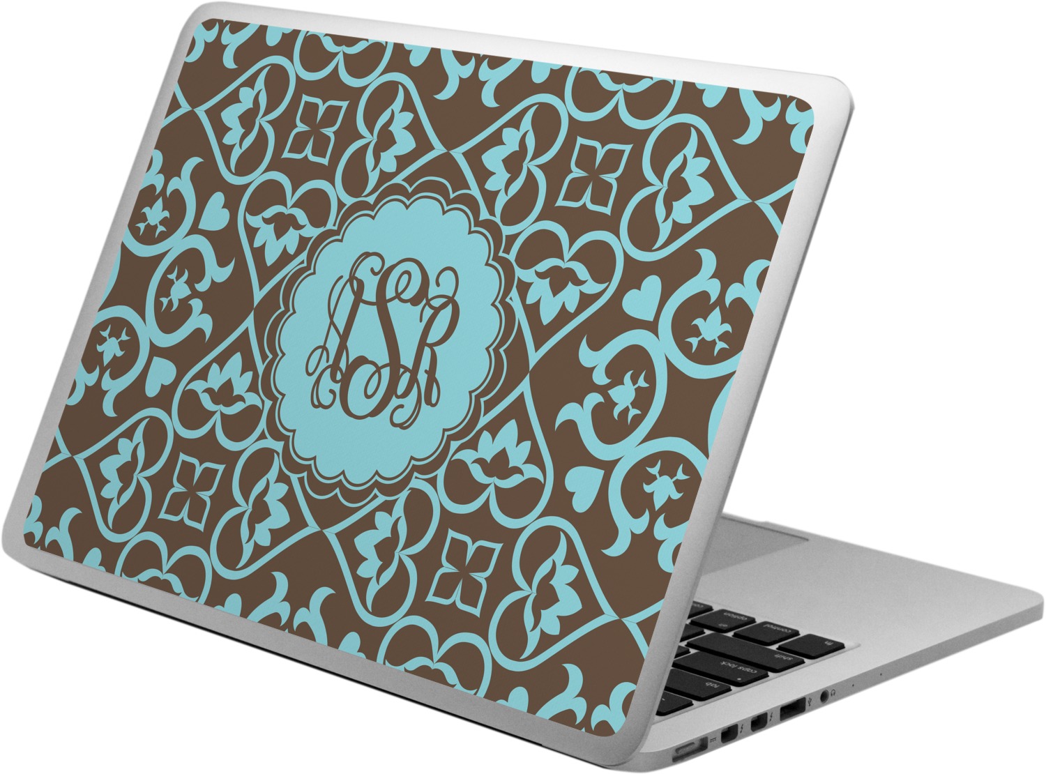 Floral Laptop Skin Custom Sized (Personalized) YouCustomizeIt
