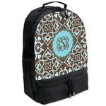 Floral Backpacks - Black (Personalized)