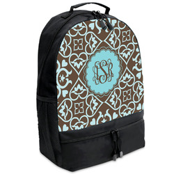 Floral Backpacks - Black (Personalized)