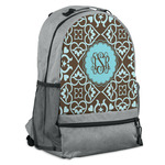 Floral Backpack - Grey (Personalized)