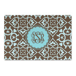 Floral Large Rectangle Car Magnet (Personalized)