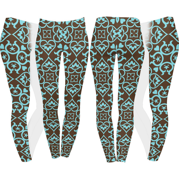 Floral Leggings Turn Around - Apvl