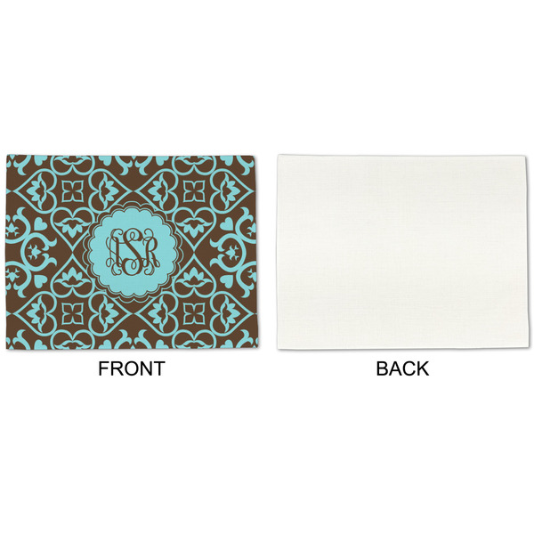 Floral Linen Placemat - APPROVAL Single (single sided)