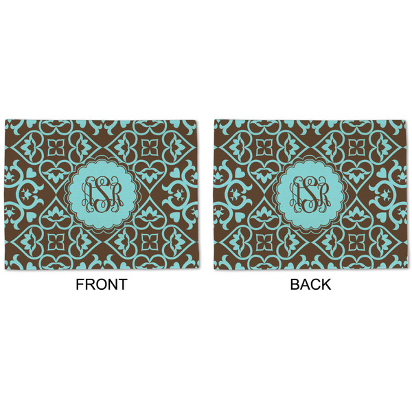 Floral Linen Placemat - APPROVAL (double sided)