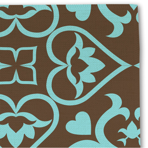 Floral Linen Placemat - DETAIL