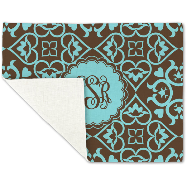 Floral Linen Placemat - Folded Corner (single side)