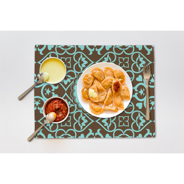 Floral Linen Placemat - Lifestyle (single)