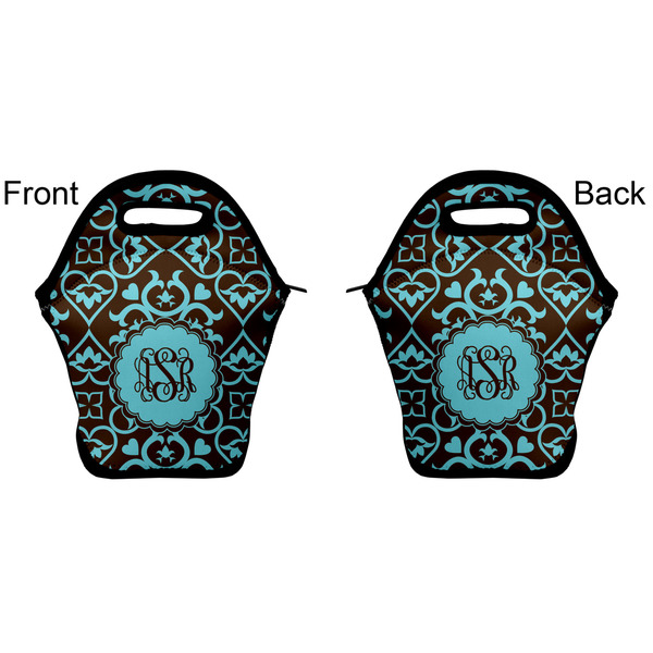 Floral Lunch Bag - Front and Back