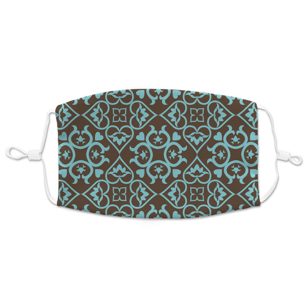 Custom Floral Adult Cloth Face Mask - XLarge