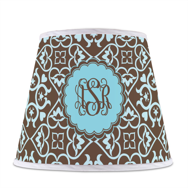Floral Poly Film Empire Lampshade - Front View