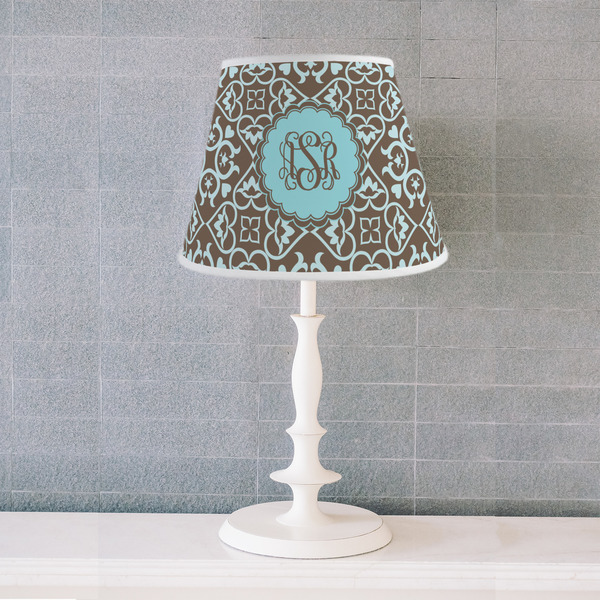 Floral Poly Film Empire Lampshade - Lifestyle