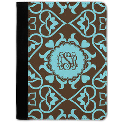 Floral Notebook Padfolio - Medium w/ Monogram