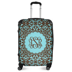 Floral Suitcase - 24" Medium - Checked (Personalized)