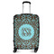 Floral Suitcase - 24" Medium - Checked (Personalized)