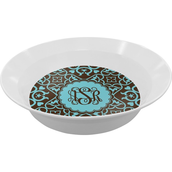 Custom Floral Melamine Bowl (Personalized)