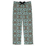 Floral Mens Pajama Pants - S