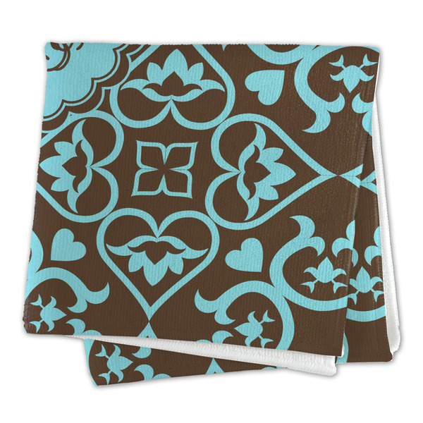 Floral Microfiber Dish Rag - FOLDED (square)