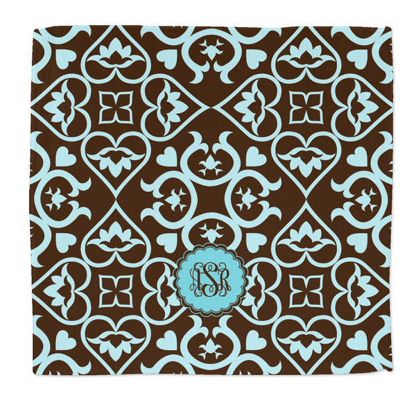 Custom Floral Microfiber Dish Rag (Personalized)