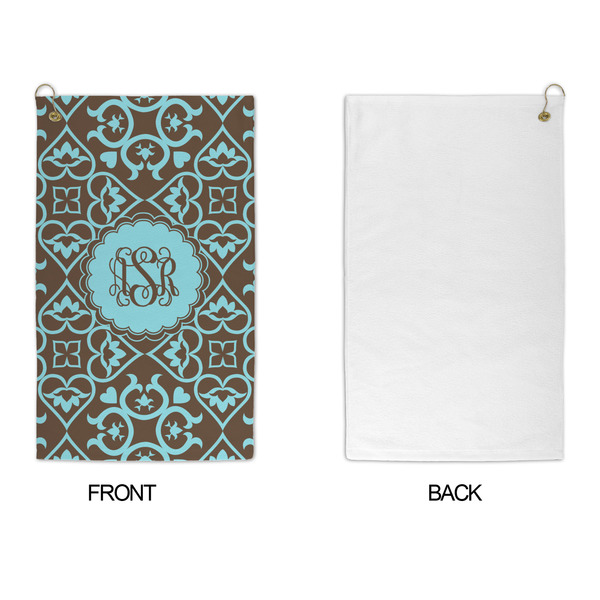 Floral Microfiber Golf Towels - APPROVAL