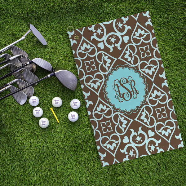 Floral Microfiber Golf Towels - LIFESTYLE