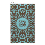 Floral Microfiber Golf Towel - Small (Personalized)