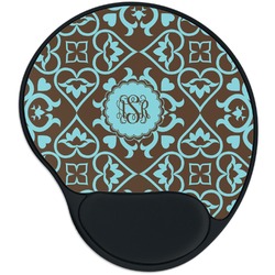 Floral Mouse Pad with Wrist Support