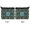 Floral Neoprene Coin Purse - Front & Back (APPROVAL)