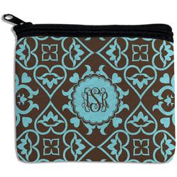 Floral Rectangular Coin Purse (Personalized)