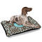 Floral Outdoor Dog Beds - Large - IN CONTEXT