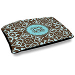 Floral Dog Bed w/ Monogram